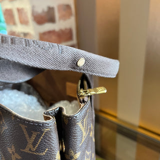 LOUIS VUITTON Beaubourg Brown Monogram Canvas Tote