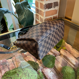LOUIS VUITTON Odeon PM Brown Damier Ebene Canvas Tote