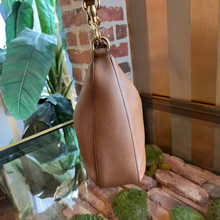 PRADA Daino Brown Daino Soft Leather Shoulder Bag