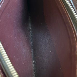 LOUIS VUITTON Brazza Taiga Leather Wallets w/ Intials