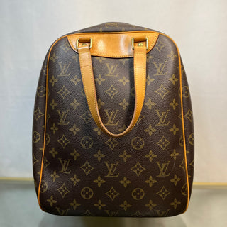 LOUIS VUITTON Excursion Brown Monogram Canvas Top Handle Bag