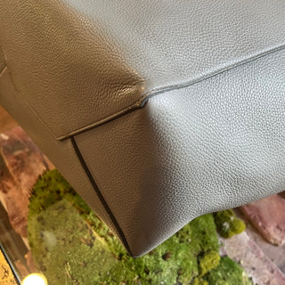 CELINE Small Phantom Belt Cabas Mineral Soft Grained Calfskin Tote