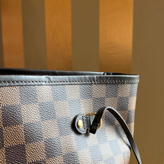LOUIS VUITTON Neverfull GM Damier Ebene Canvas Tote Bag