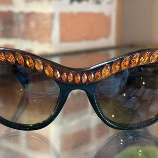 PRADA SPR04P Crystal Sunglasses