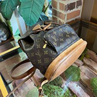 LOUIS VUITTON Montsouris Monogram Canvas Vintage Backpack