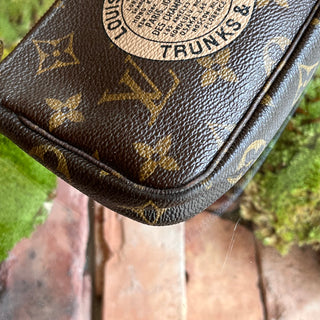 LOUIS VUITTON Trunks and Bags Pochette Accessoires Mini Monogram Canvas Handbag