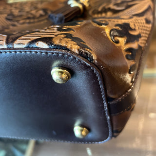 BRAHMIN Medium Asher Tote Espresso Fresco