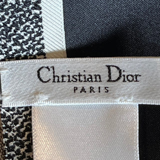 DIOR Mitzvah Multicolor Butterfly Floral Print Scarf