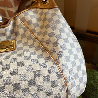 LOUIS VUITTON Galliera GM Damier Azur Canvas Hobo Bag