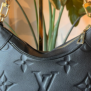 LOUIS VUITTON Bagatelle NM Black Empreinte Leather Shoulder Bag