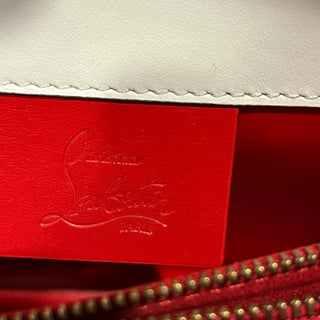 CHRISTIAN LOUBOUTIN Elisa Mini Multicolor Snow Glitter Calfskin Shoulder Bag