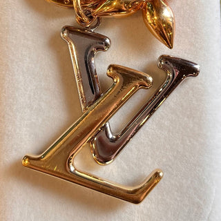 LOUIS VUITTON Gold New Wave Bag Charm & Key Holder