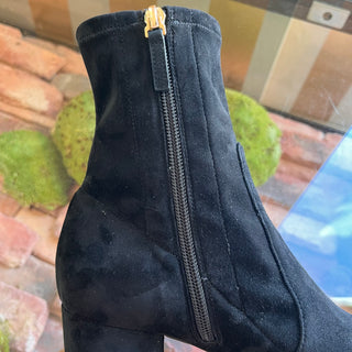 VALENTINO Black Suede Rockstud Boots SZ 37.5 (US 7.5)