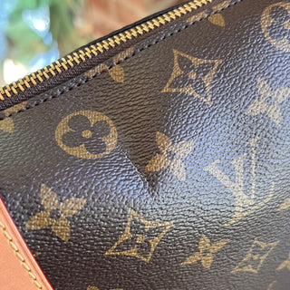 LOUIS VUITTON Side Trunk MM Brown Monogram Canvas Crossbody Bag