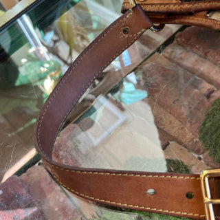 LOUIS VUITTON Galleria PM Brown Monogram Canvas Hobo Bag