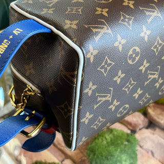 LOUIS VUITTON x NBA Hero Monogram Canvas Cloakroom Dopp Kit Toiletry Bag
