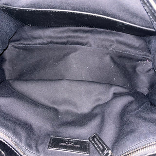 SAINT LAURENT Niki Medium Crackled Calfskin Shoulder Bag