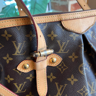 LOUIS VUITTON Palermo GM Brown Monogram Canvas Tote Bag