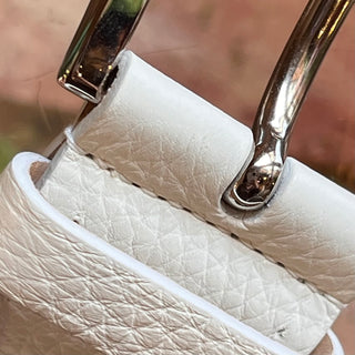 PRADA Leather White Belt SZ 80/32