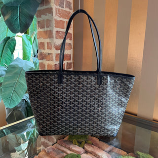 GOYARD Black Goyardine St. Louis