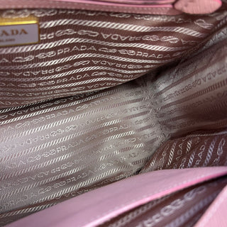 PRADA Saffiano Lux Small Pink Tote