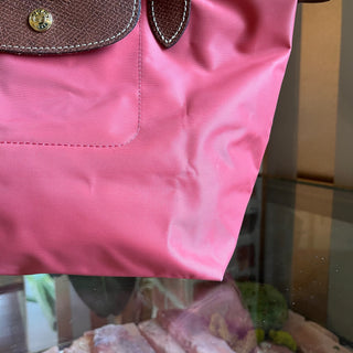 LONGCHAMP Strawberry Le Pliage Small Nylon Tote Bag