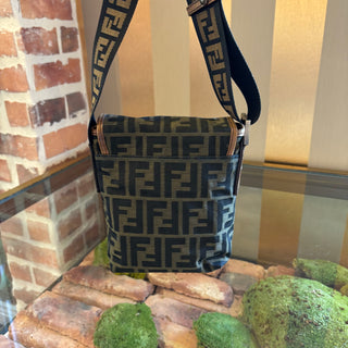 FENDI Zucca Crossbody Bag