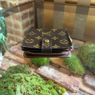LOUIS VUITTON Porte Monnaie Viennois Bifold Compact Wallet