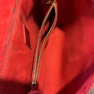 LOUIS VUITTON Caissa Damier Ebene Canvas Shoulder Bag