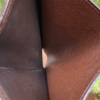 LOUIS VUITTON Damier Ebene French Purse Wallet