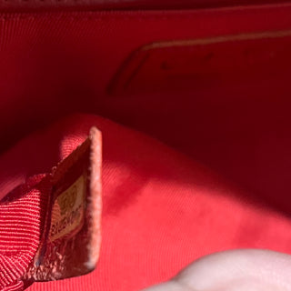 CHANEL Small Boy Red Calfskin Shoulder Bag