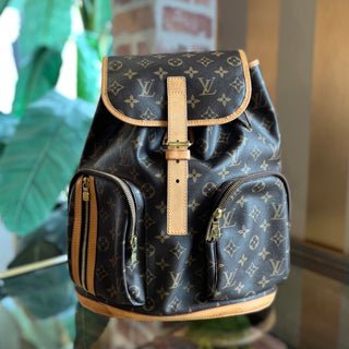 LOUIS VUITTON Sac a Dos Bosphore Brown Monogram Canvas Backpack