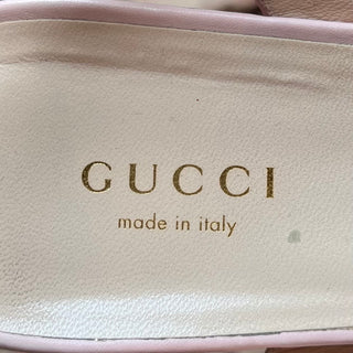 GUCCI Galassia Pink Marmont Calfskin Platform Heels SZ 40.5 (US 10.5)