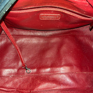 CHANEL Bowler Black Quilted Leather CC Satchel