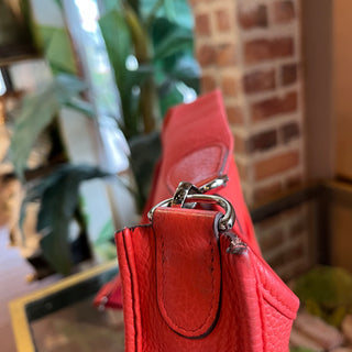 HERMES Evelyne PM III Bougainvillea Clemence Leather Crossbody Bag
