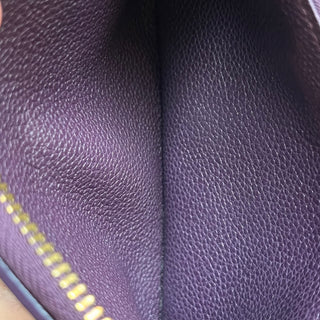 LOUIS VUITTON Empriente Purple Leather Zippy Wallet