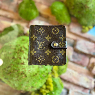 LOUIS VUITTON Porte Monnaie Viennois Bifold Compact Wallet