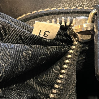 PRADA Vintage Black Nylon Multipocket Shoulder Bag