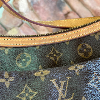 LOUIS VUITTON Odeon PM Brown Monogram Canvas Crossbody Bag