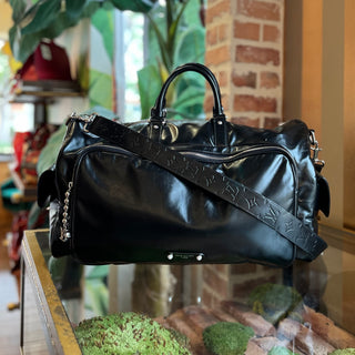 LOUIS VUITTON Keepall Cargo Bandoulière 50 Calf Leather Duffel Bag