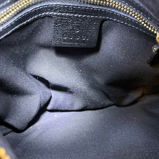 GUCCI Blondie Small Black Leather Shoulder Bag