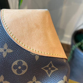 LOUIS VUITTON Berri MM Brown Monogram Canvas Shoulder Bag
