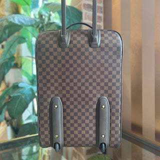 LOUIS VUITTON Pegase 55 Damier Ebene Coated Canvas Rolling Luggage TS3851