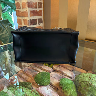 DIOR Small Black Macrocannage Book Tote