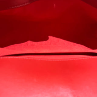 CHANEL Small Boy Red Calfskin Shoulder Bag