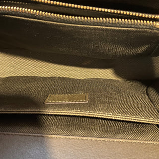 GUCCI Go Small Forest Green Canvas Shoulder Bag