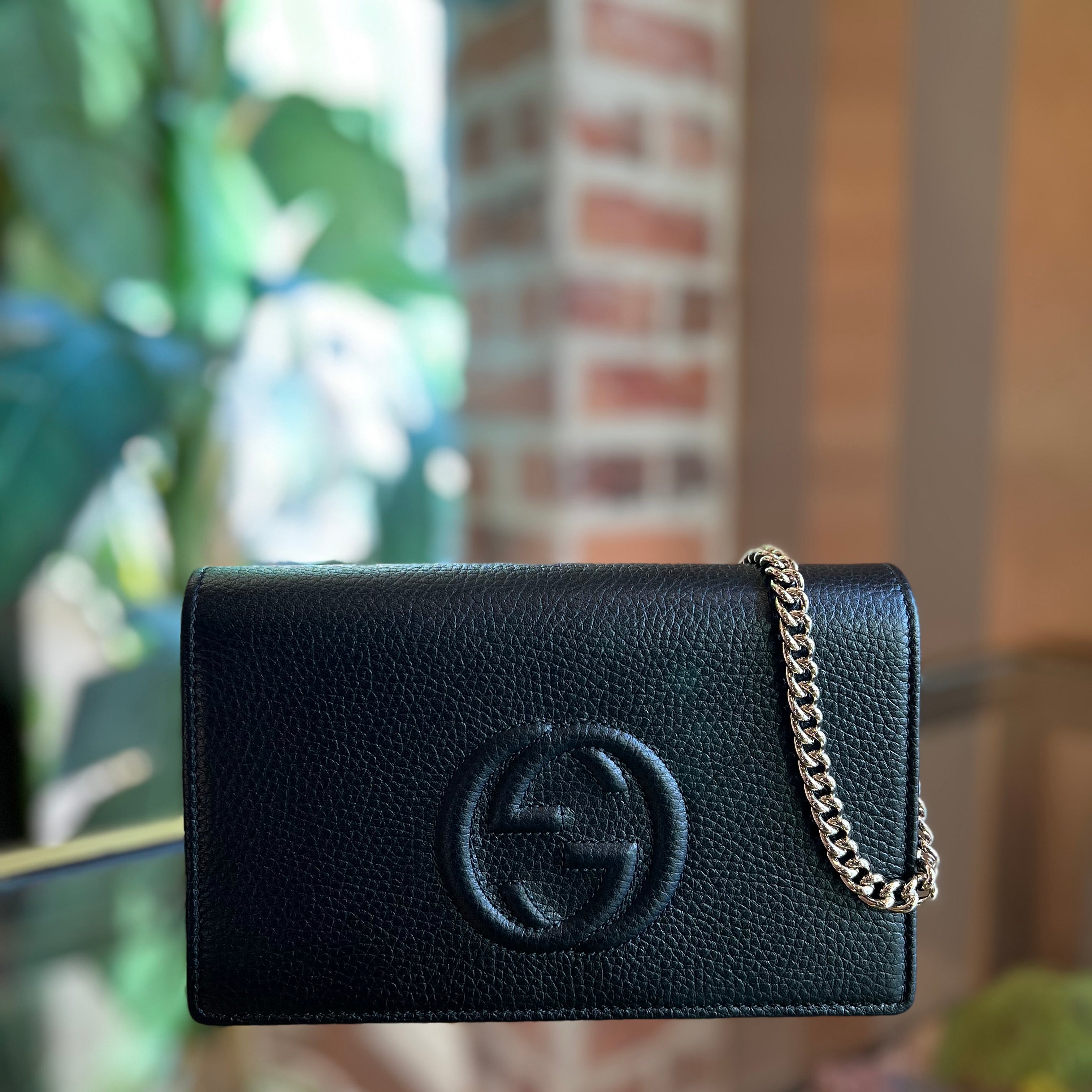 Gucci soho wallet shops