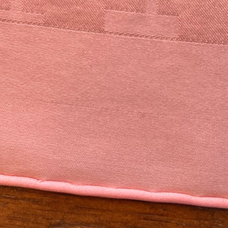 HERMES Rose Faconnee Grand H Pocket Square