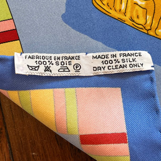 HERMES Prieves Au Vevt Silk Scarf
