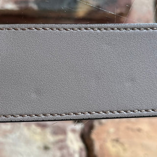 GUCCI GG Supreme Beige/Ebony Coated Canvas Belt SZ 95/38